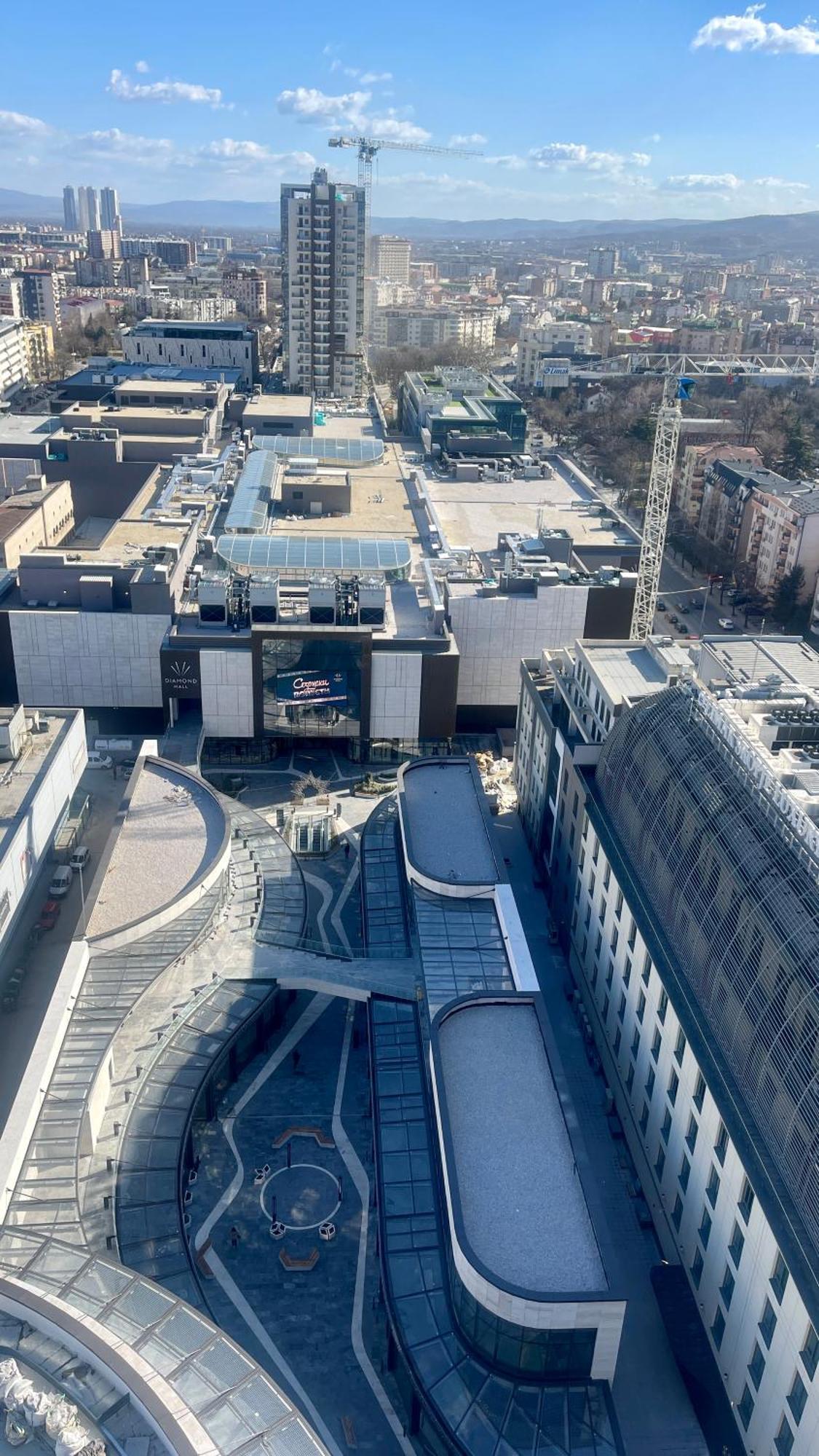 Diamond Of Skopje Luxury Apartment 18Th Floor Exteriör bild