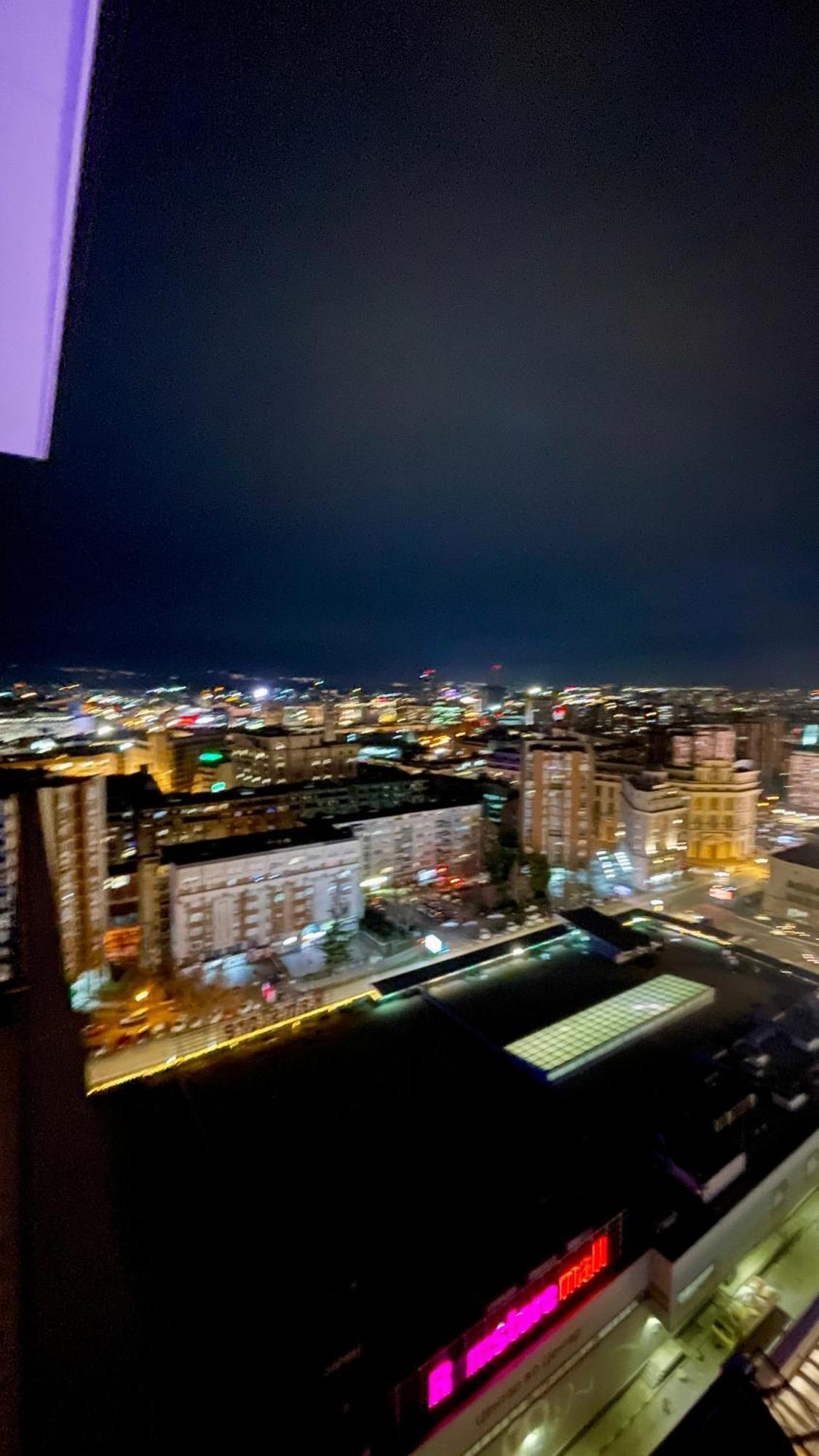 Diamond Of Skopje Luxury Apartment 18Th Floor Exteriör bild