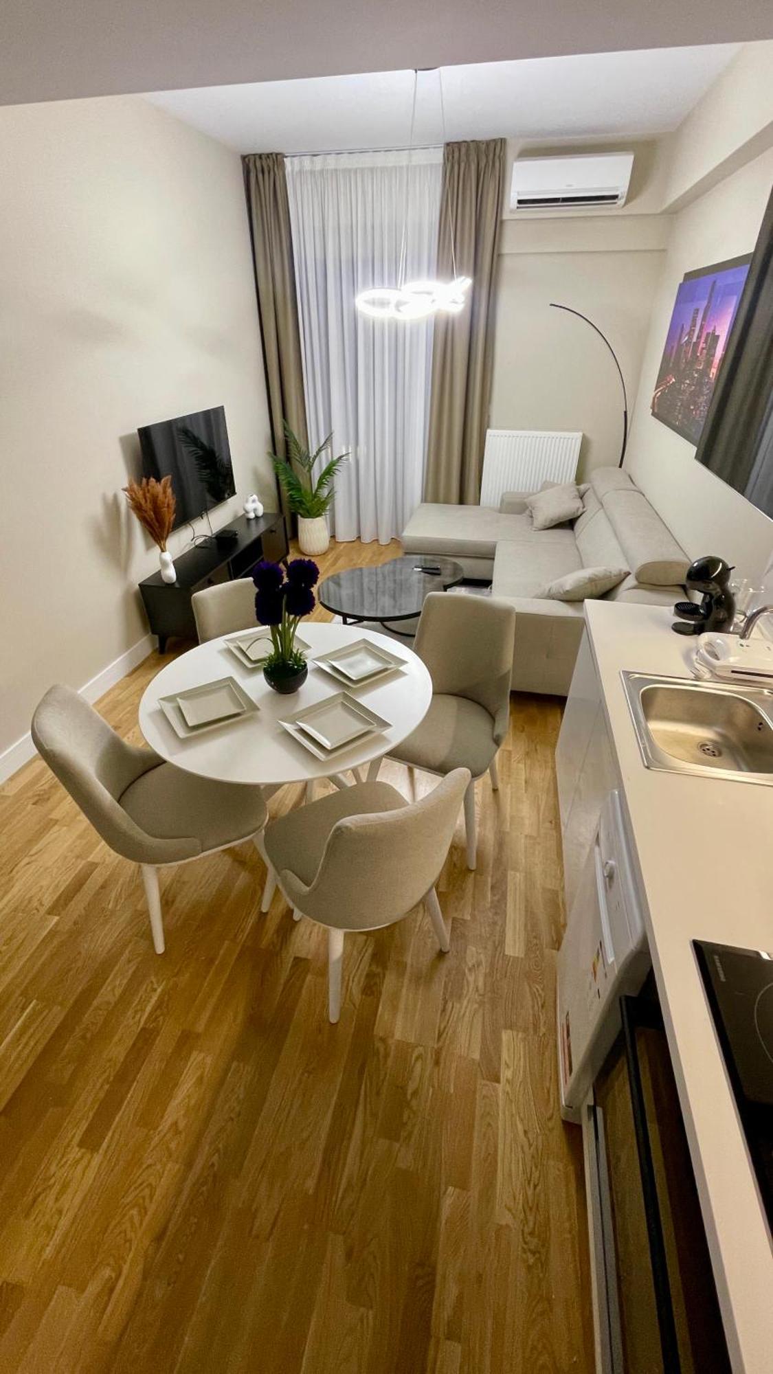 Diamond Of Skopje Luxury Apartment 18Th Floor Exteriör bild